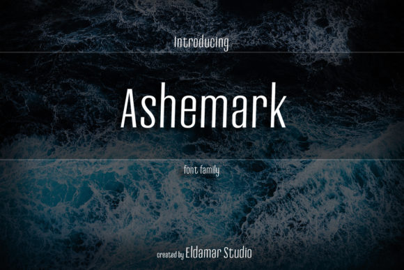 Ashemark Typeface: A Minimal Sans Serif for Modern Branding