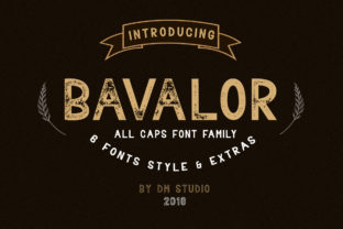 Bavalor Family: A Striking Sans Serif for Bold Brand Identities