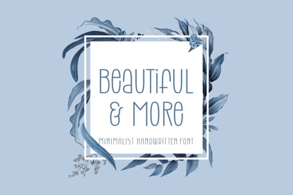 Beautiful More: A Modern Sans Serif Font for Clean Web Design