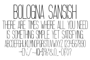 Bologna Sansish: A Clean Typeface for High-Clarity Campaigns