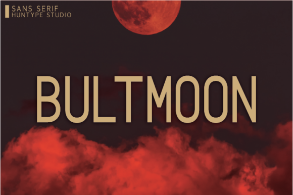 Bultmoon: A Fresh Sans Serif Typeface for Modern Editorial Design