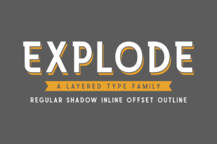 Explode Family: The Playful Sans Serif for Scroll-Stopping Social Media