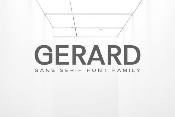 Gerard Family: A Modern Sans Serif for Editorial Design