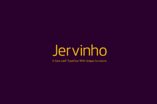 Jervinho: The Modern Sans Serif Typeface for Polished Branding