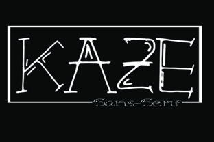 Kaze Typeface: Elevating Campaign Visuals with Clean Decorative Design