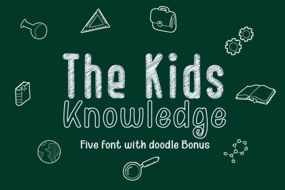 Kids Knowledge Family: A Versatile Sans Serif for Crafters and Sellers