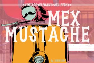 Mexmustache: A Bold Sans Serif Typeface for Editorial Design