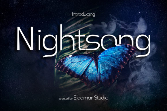 Nightsong: The Minimalist Sans Serif Font for Modern Crafters