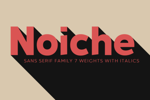 Noiche: The Friendly Sans Serif Font for Handmade Brands