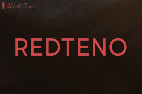 Redteno Typeface Review: Elevating Small Business Brand Identity