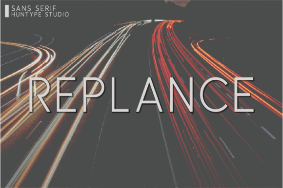 Replance Typeface: A Modern Sans Serif for Clean Digital Layouts