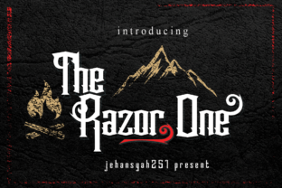 The Razor One: Elevating Editorial Design with Striking Sans Serif Elegance