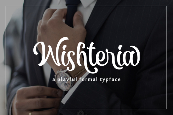 Wishteria: A Playful Sans Serif Typeface for Modern Editorial Design