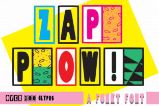 ZapPow Typeface Review: Injecting Funky Energy Into Brand Identity